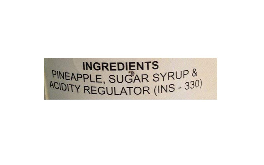 Harnarains Pineapple Slice In Syrup    Tin  850 grams
